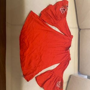 Off the shoulder dress